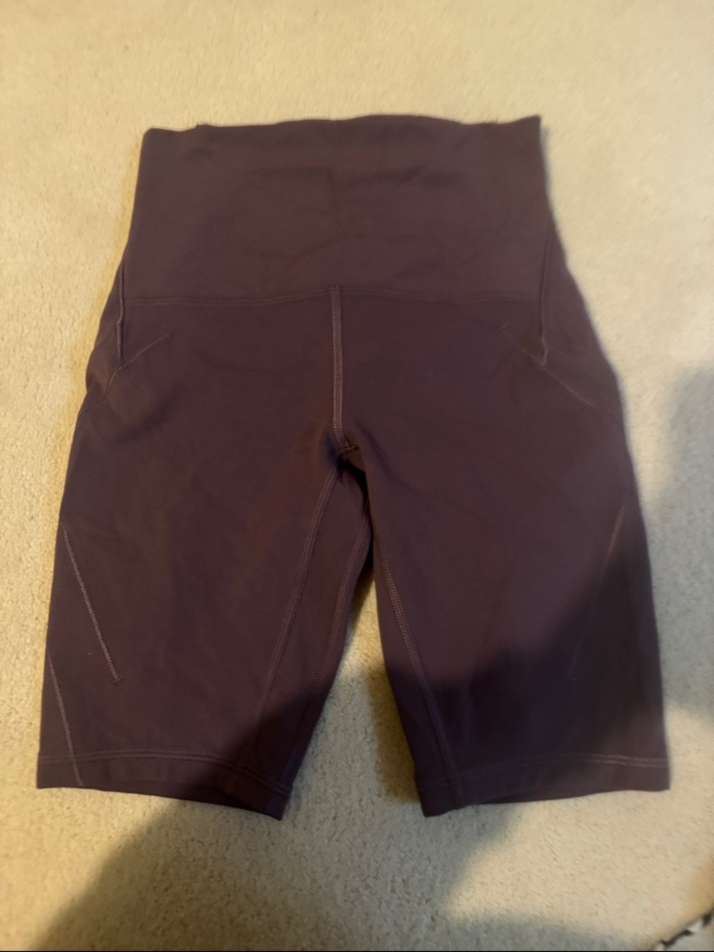 Lululemon Nulu Fold High-Rise Yoga Short 8"
Grape Thistle